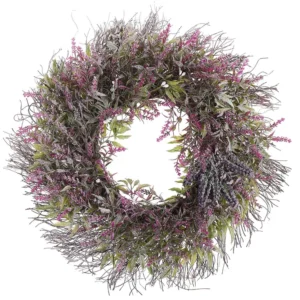 Decorative Wreath ø 50 cm Lilás TELDE