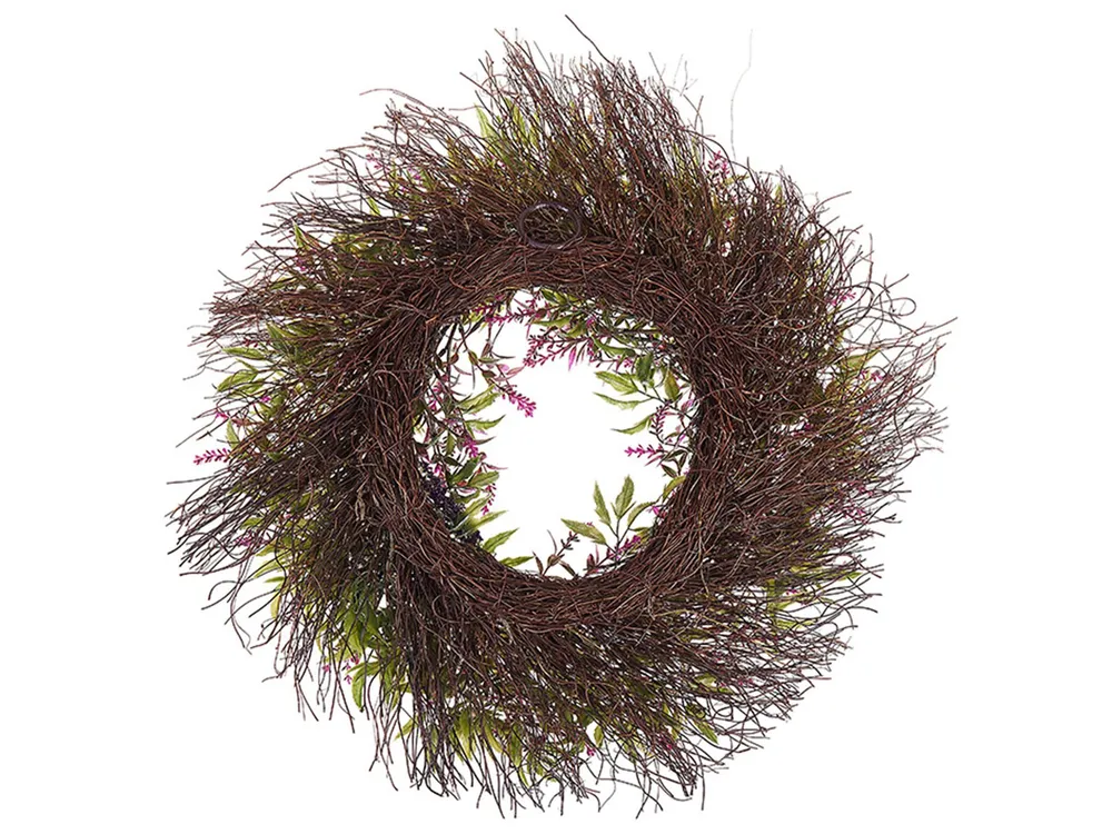 Decorative Wreath ø 50 cm Lilás TELDE