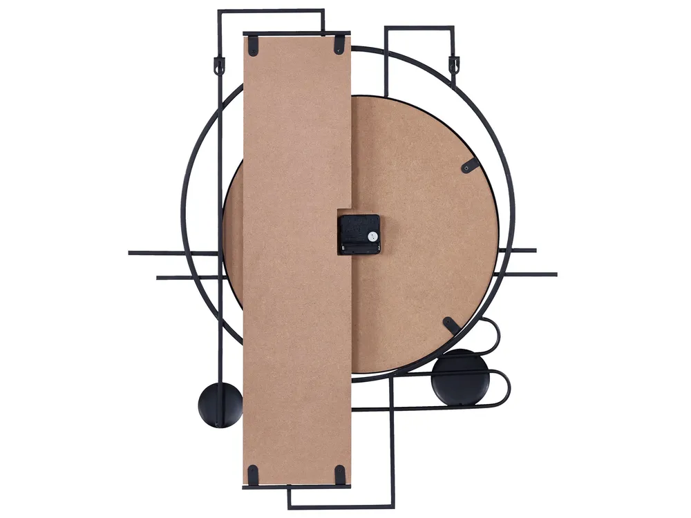Wall Clock 60 x 70 cm Multicolour TAVEL
