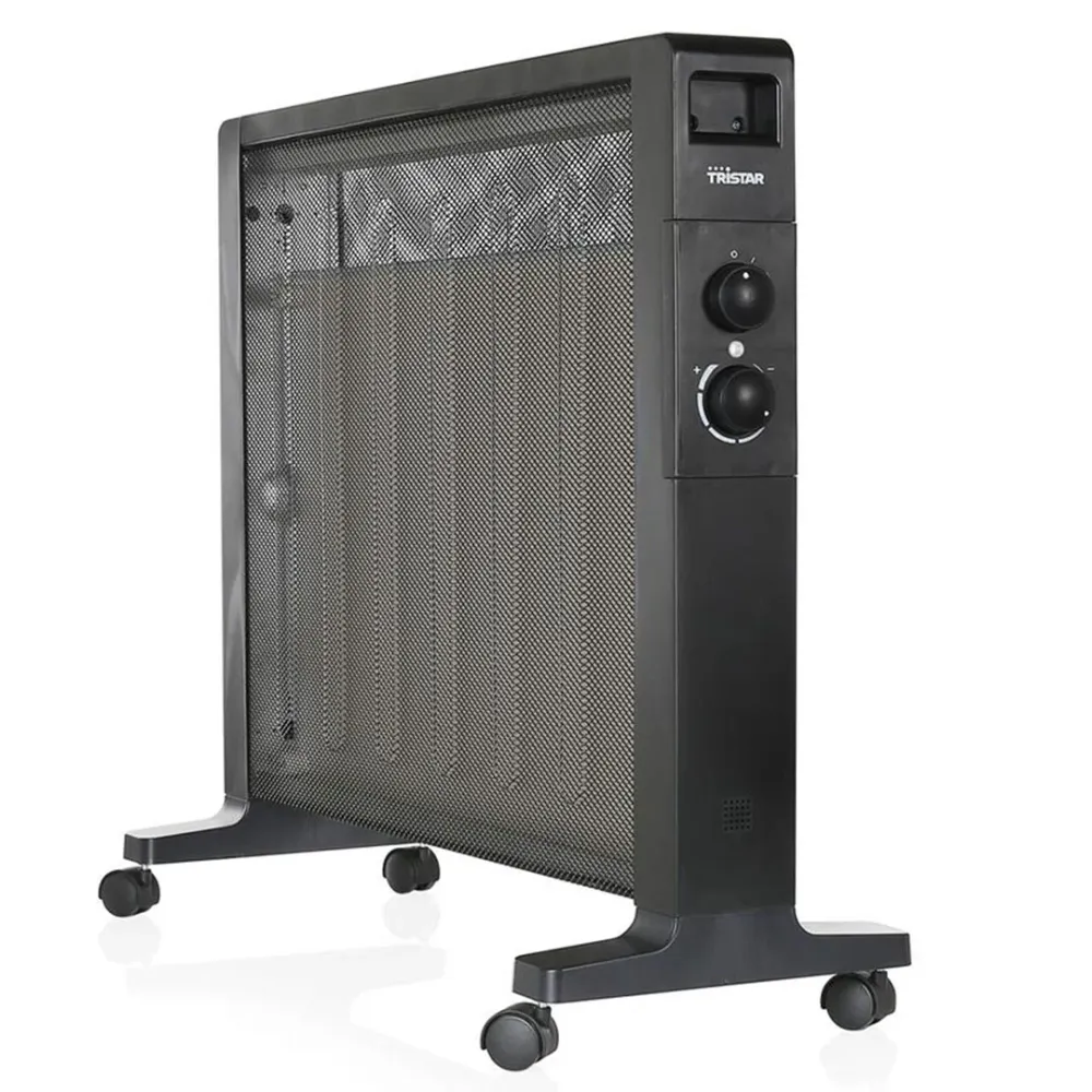 Aquecedor Mica Tristar 2000W | 1000/2000W, Termostato, Proteção Queda