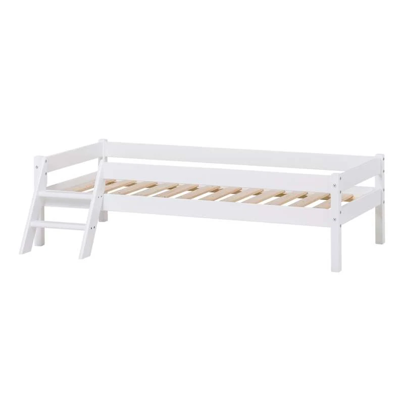 Kid'oh Cama infantil - 70x160 cm - Branco Lavável 60°C