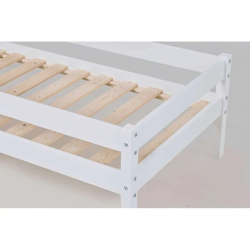 Kid'oh Cama infantil - 70x160 cm - Branco Lavável 60°C