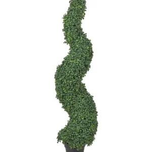 Artificial Potted Plant 120 cm BOXWOOD SPIRAL TREE