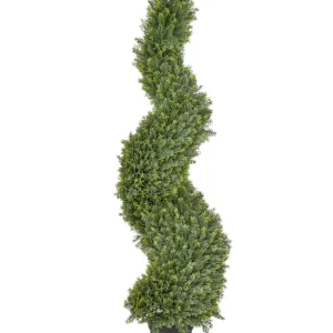 Artificial Potted Plant 126 cm CYPRESS SPIRAL TREE