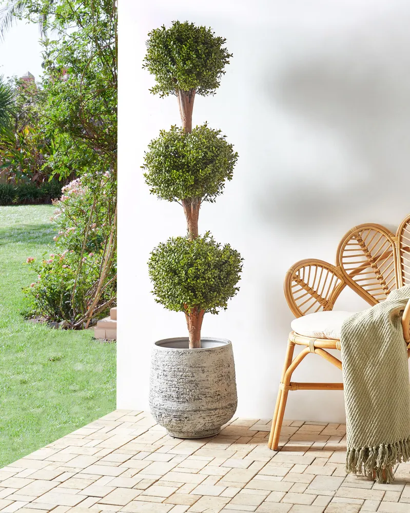 Artificial Potted Plant 154 cm BUXUS BALL TREE