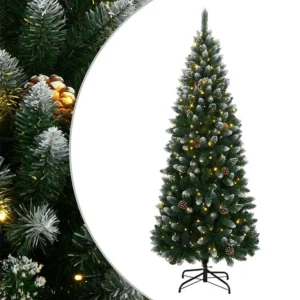 Árvore de Natal artificial com 150 luzes LED 120 cm Ideal para Decoração de Casa