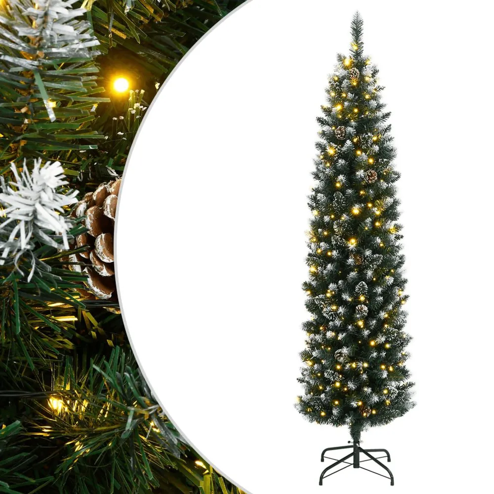 Árvore de Natal artificial com 150 luzes LED 120 cm Sem Necessidade de Manutenção