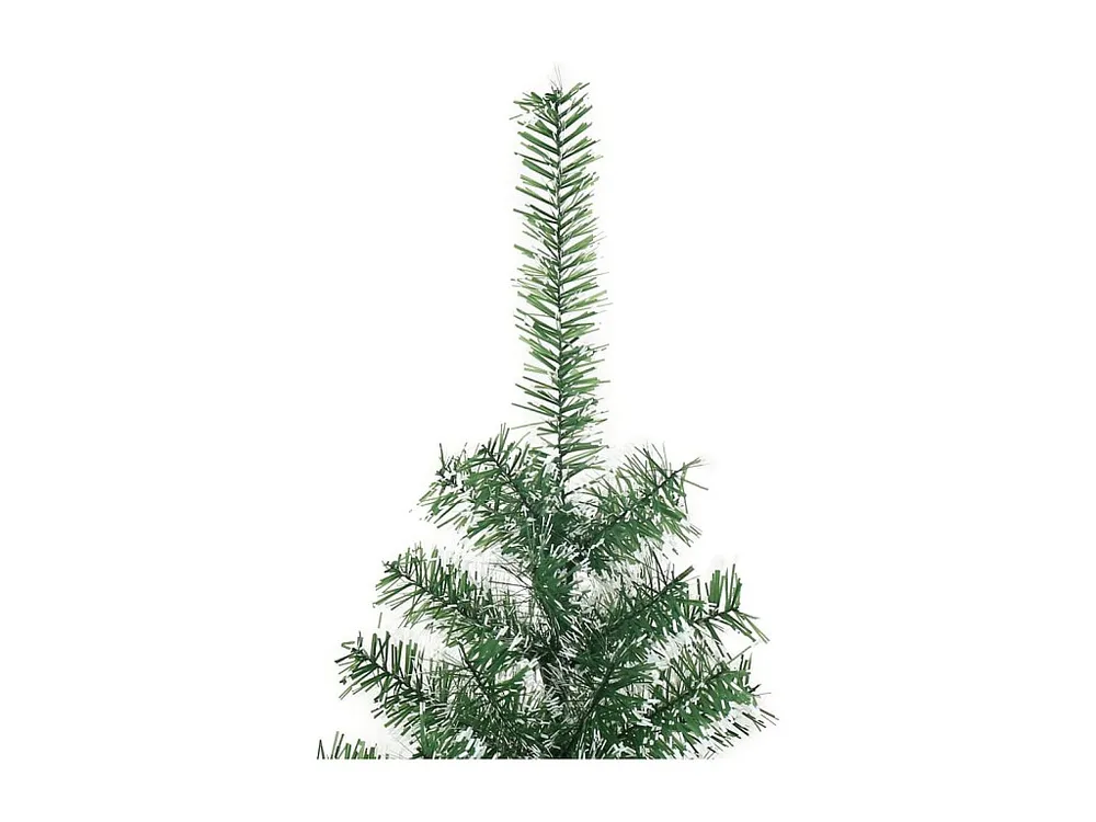 Árvore de Natal artificial com flocos de neve 180 cm verde Altura 1.2 Metros