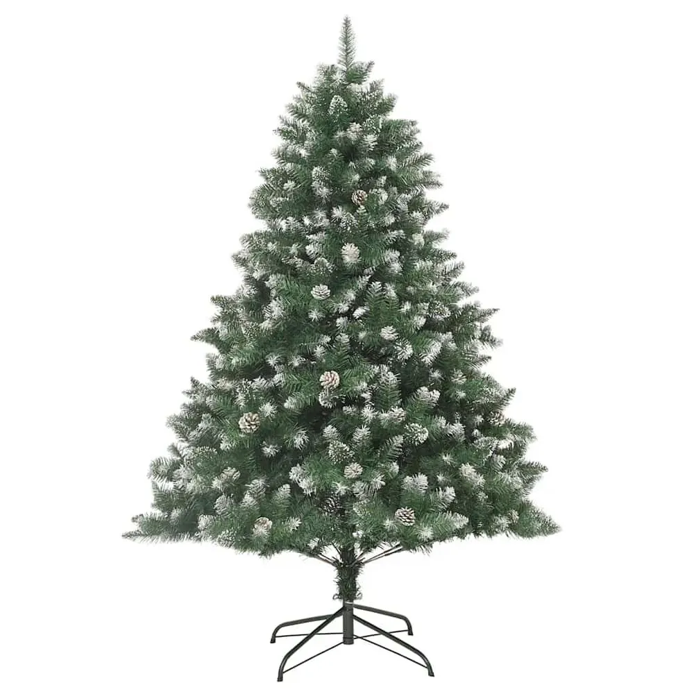 Samambaia Artificial Realista Árvore de Natal artificial com suporte PVC 180 cm