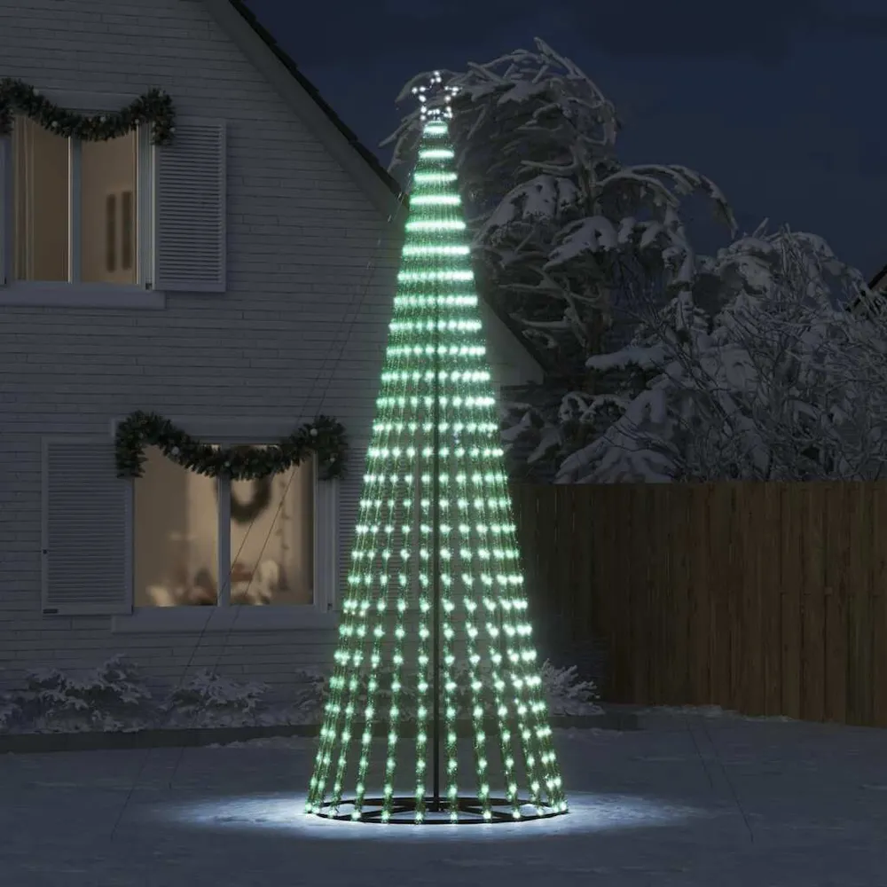 LED Árvore de Natal 1028 LEDs Branco Frio 403 cm vidaXL