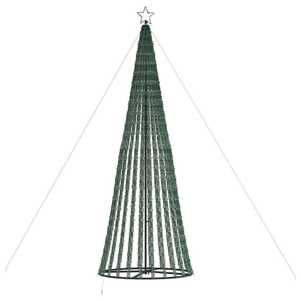 LED Árvore de Natal 1028 LEDs Branco Frio 403 cm vidaXL