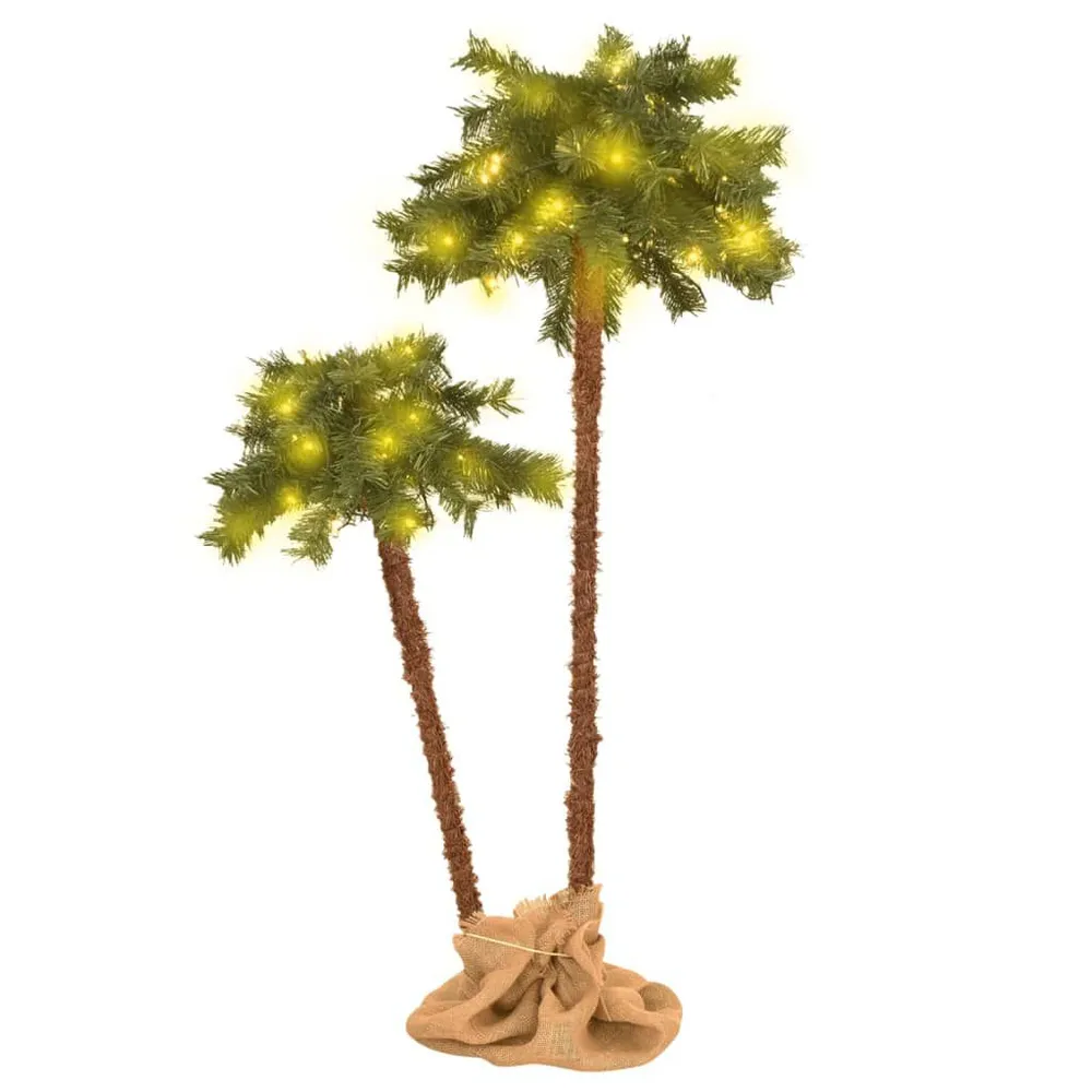 Árvore de Natal com LEDs 90 cm & 150 cm vidaXL