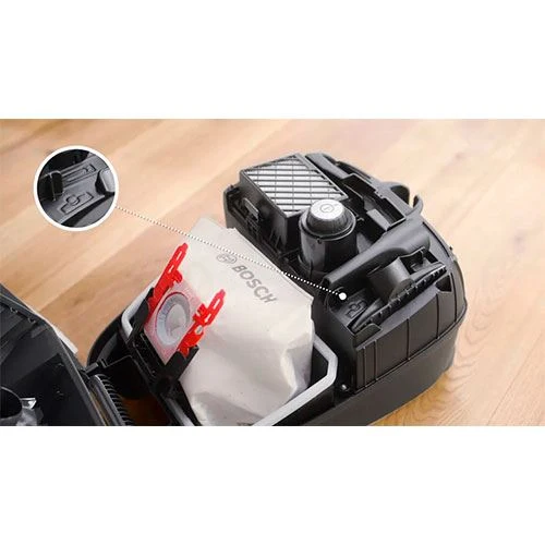 Aspirador com Saco Bosch Serie 4 ProHygienic BGL41HYG2H | Alta Durabilidade |