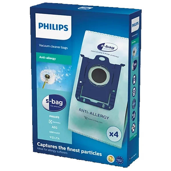 Bateria para Aspirador Sacos para Aspirador Philips FC 8022/04 | 4 Unidades, Compatível com vários modelos