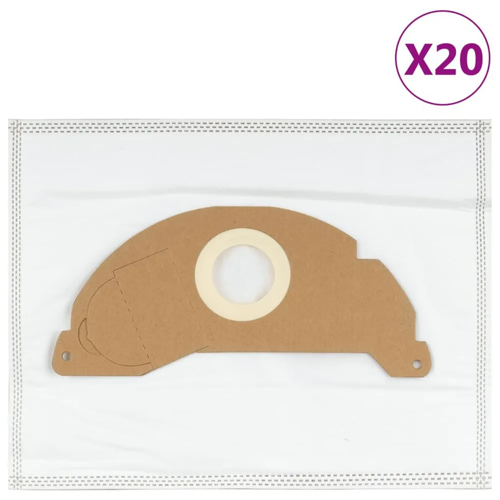 Mangueira para Aspirador Sacos de aspirador de pó para Karcher A2004 20 pcs
