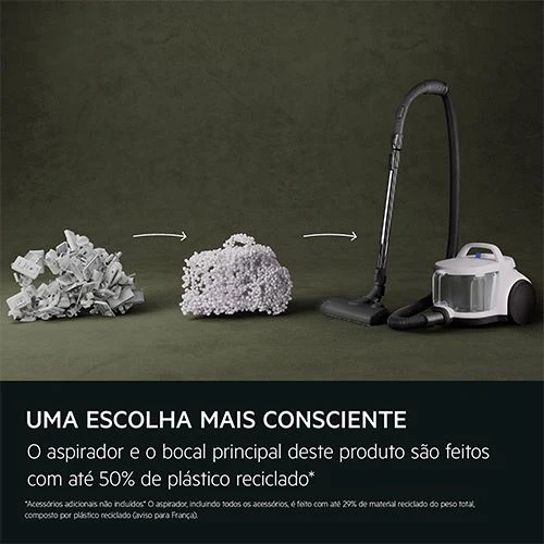 OEM Original Aspirador sem Saco AEG AL51C2SW | 2 L | 1000 W - Branco