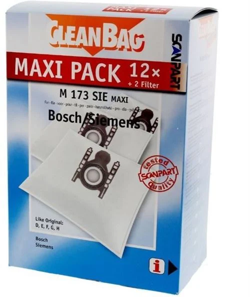 Saco para Aspirador Sacos de Aspirador Scanpart Cleanbag M173Sie - Outlet - Grade