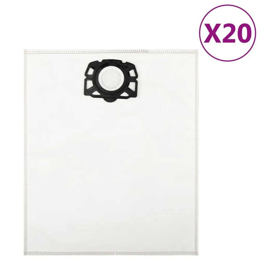 Sacos de aspirador de pó para Karcher WD4 20 pcs com Filtro HEPA