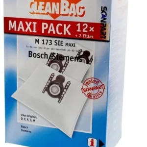 Sacos de Aspirador Scanpart Cleanbag M173Sie - Outlet - Grade Filtro de Carvão Ativado