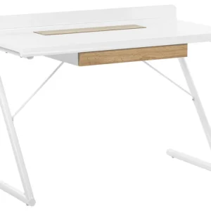 Mesa Ajustável Secretária Branco FOCUS