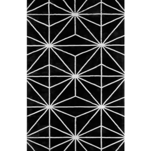 Viscose Area Rug 80 x 150 cm Carvão SIBEL