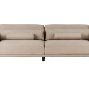 Aparador com Portas 3 Seater Fabric Sofa Taupe ANGE