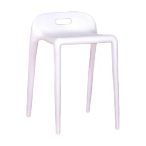 Banqueta baixa - Didi - Branco com USB Integrado