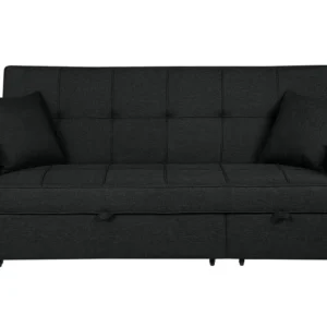 Fabric Sofa Bed Carvão GLOMMA