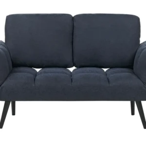 Fabric Sofa Bed Dark Anil BREKKE