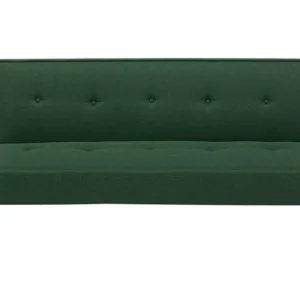 Fabric Sofa Bed Dark Esmeralda VISBY com 10 Anos de Garantia no Mecanismo