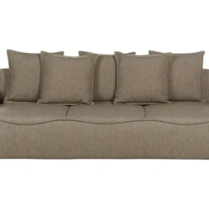 Fabric Sofa Bed Storage Caramelo KRAMA