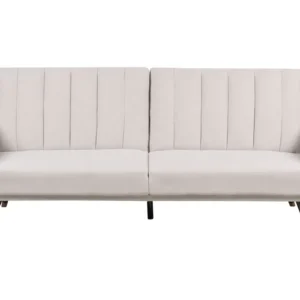 Fabric Sofa Bed Tom neutro VIMMERBY | Entrega Rápida