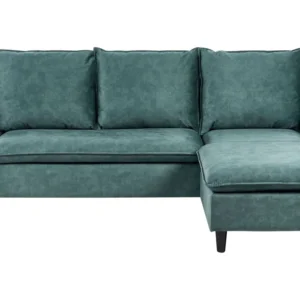 Left Hand Flanela Corner Sofa Teal ELVENES