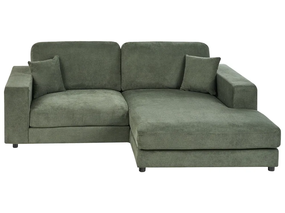 Left Hand 3 Seater Corner Sofa Verde LOFOTEN