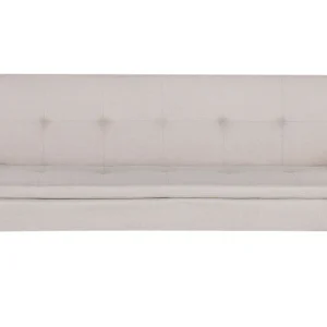 Puff de Armazenamento Fabric Sofa Bed Cor creme TJORN