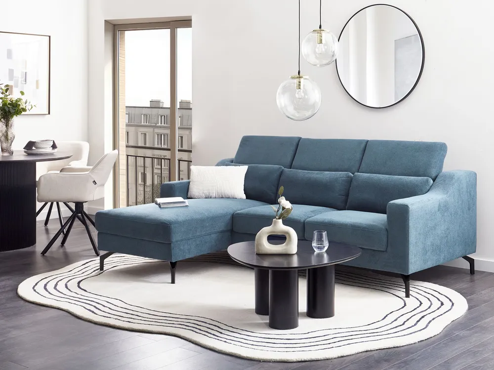 Right Hand Fabric Corner Sofa Anil GLOSLI