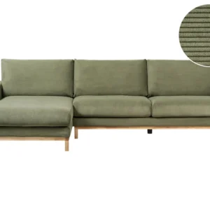 Right Hand Jumbo Cord Corner Sofa Oliva SIGGARD