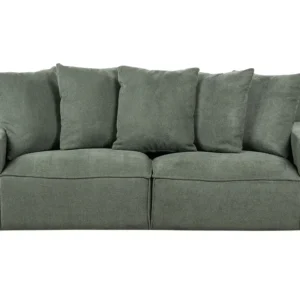 3 Seater Chenille Sofa Jade VISKAN