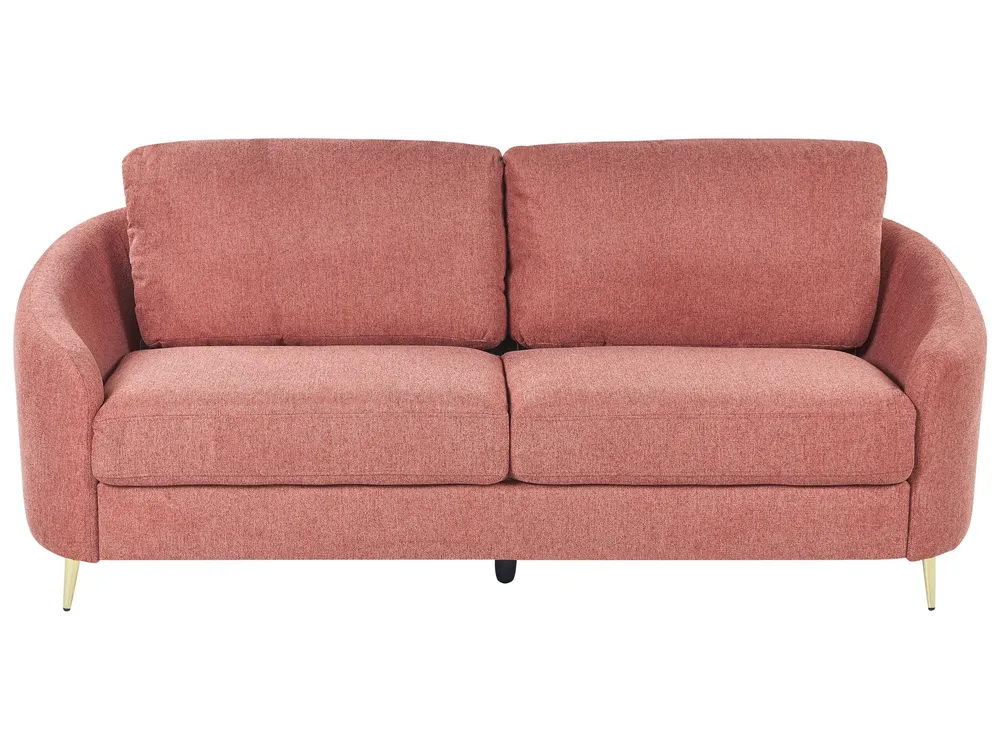 3 Seater Fabric Sofa Chiclete TROSA com Espaço para Lenha