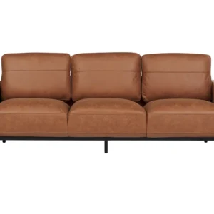 3 Seater Fabric Sofa Chocolate SOVIK