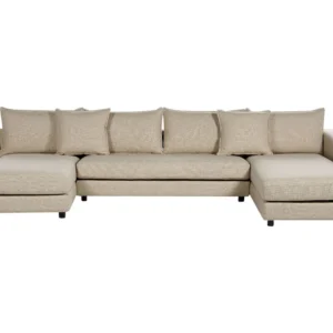 5 Seater Fabric Sofa Tom neutro LILVIKEN