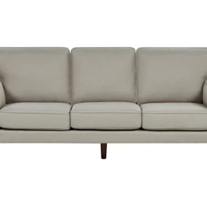 3 Seater Fabric Sofa Tom neutro LOKKA