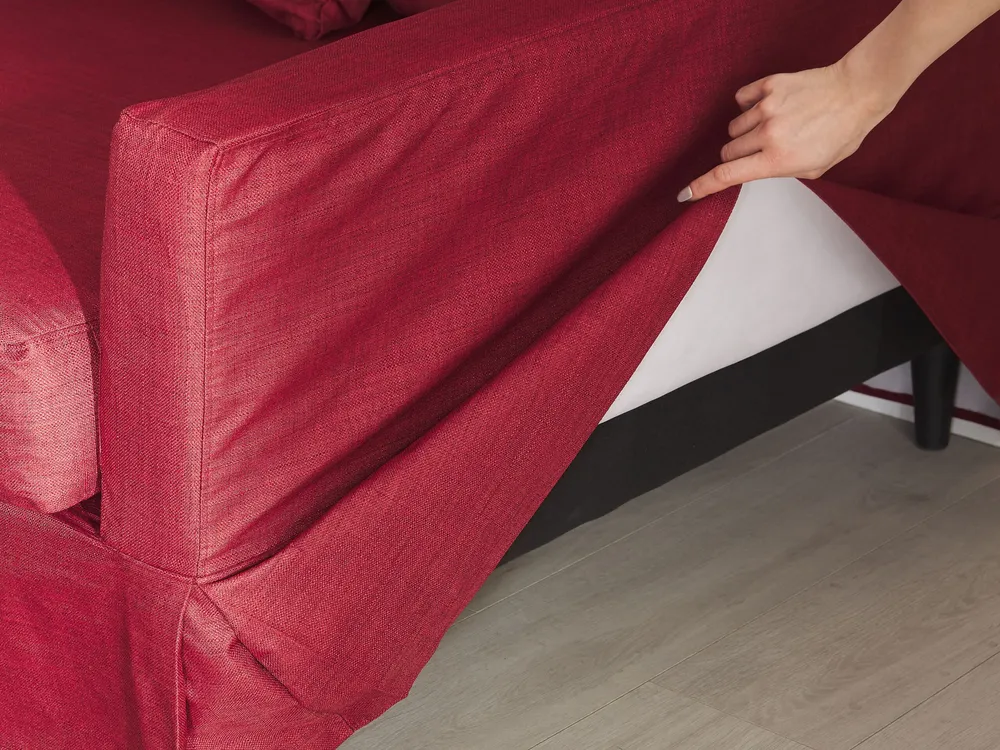 3 Seater Sofa Cover GILJA Carmim