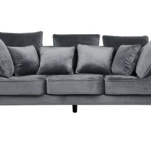 3 Seater Veludo Sofa Grey FENSTAD