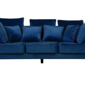 3 Seater Velvet Sofa Cobalto FENSTAD em Veludo