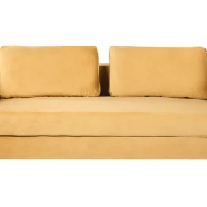 Sofa Bed EKSJO Mustard Flanela