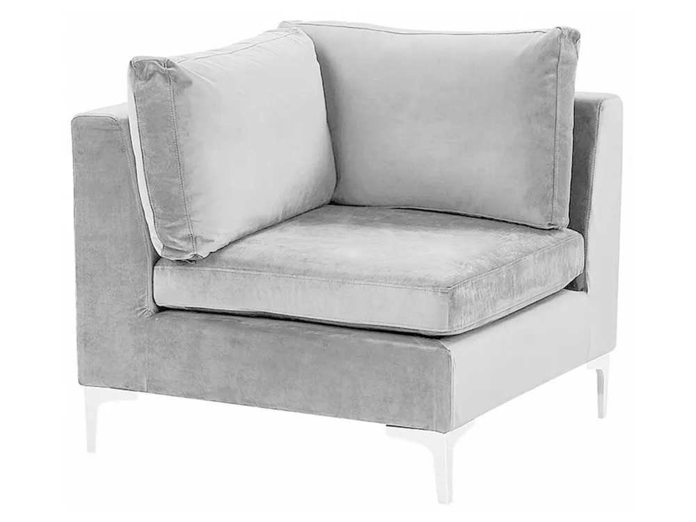 Velvet Corner Section Grey EVJA