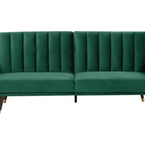 Velvet Sofa Bed Emerald Green VIMMERBY