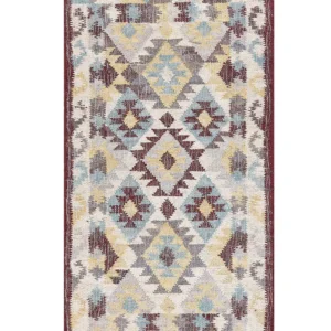 Jute Area Rug 80 x 150 cm Multicolour FENER