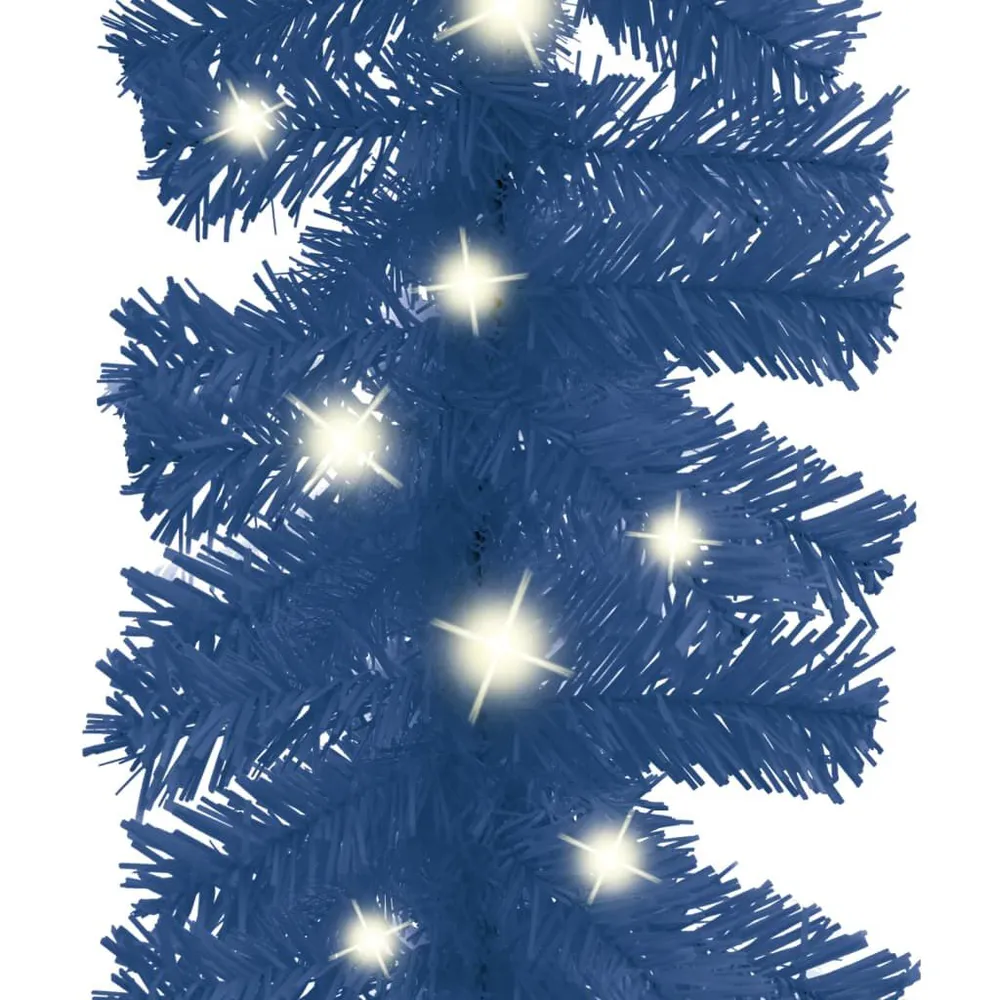 Design Contemporâneo Grinalda de Natal com luzes LED 20 m azul